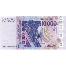 P318Cb Burkina Faso - 10000 Francs Year 2004